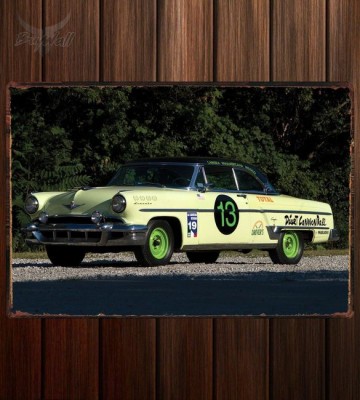 Металлическая табличка Lincoln Capri Panamericana Road Racer